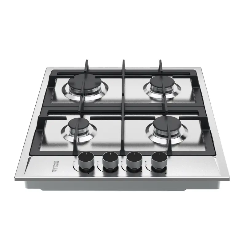 ESTUFA EMPOTRABLE DRIJA TURIN60 DE 60CM CON 4 QUEMADORES